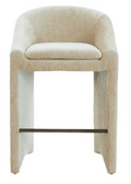 Kagan Chenille Barstool — Taupe — Barstools