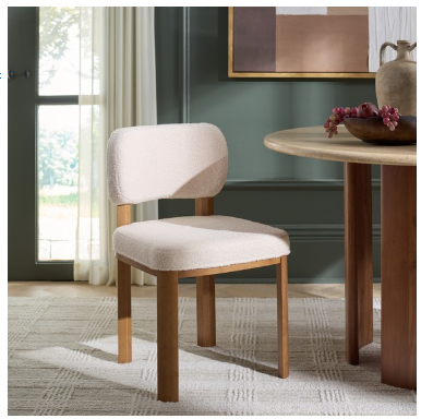 Hyden Dining Chair — White — Dining Chairs
