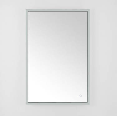 Houston LED Mirror — Silver — Mirrors