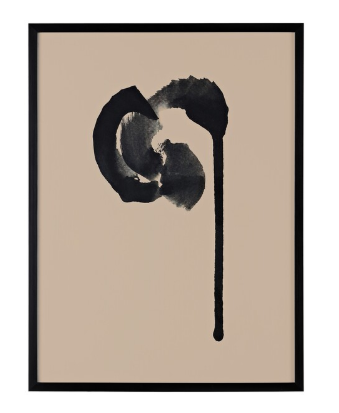 Make Your Mark Framed Wall Art — Black — Wall Art