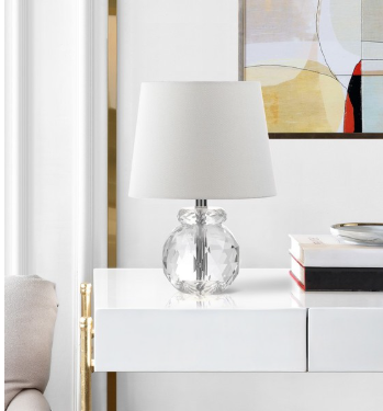 Eunice 13-Inch H Table Lamp — Clear — Table Lamps