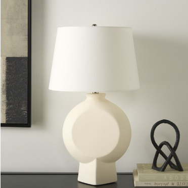 Alena Table Lamp — White — Table Lamps
