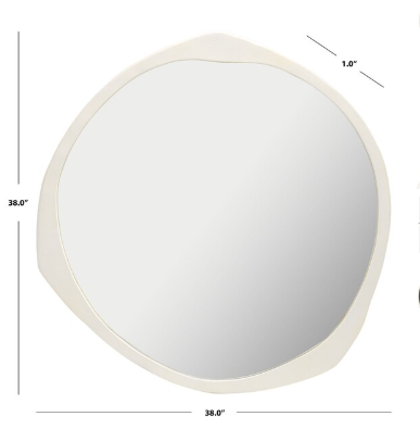 Sayor Mirror — Ivory — Mirrors