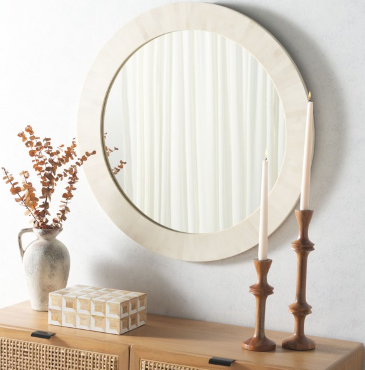Sabi Resin/MDF Mirror — Mirrors