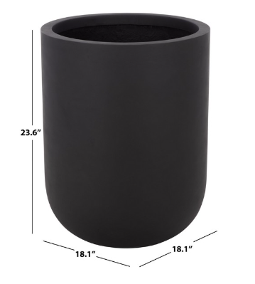 Ethan Planter Pot — Black — Planters