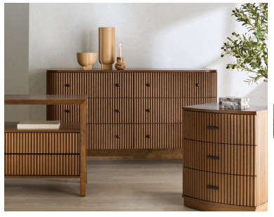 Shelbie 2 Drawer Nightstand — Medium Oak — Nightstands