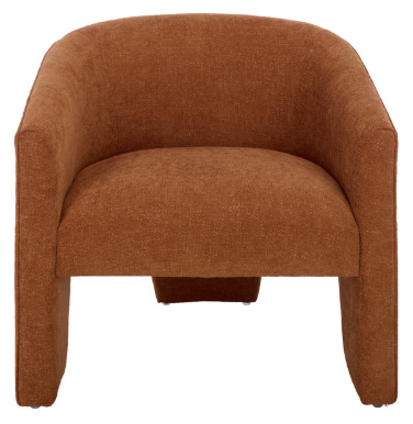 Lahela Accent Chair — Terracotta — Accent Chairs