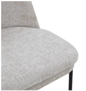 Tamarie Chenille Counter Stool — Light Grey — Barstools