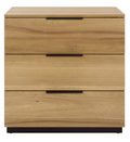 Brylin 3 Drawer Nightstand — Natural — Nightstands