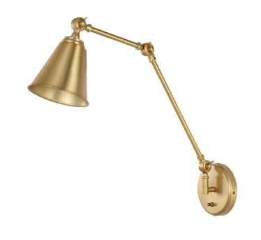 Kensley Wall Sconce — Brass Gold — Wall Sconces
