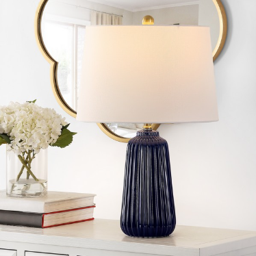 Sawyer Table Lamp — Navy Blue — Table Lamps