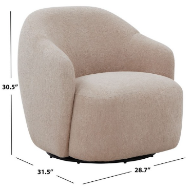 Peltra Accent Chair — Oatmeal — Accent Chairs