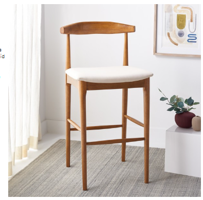 Lionel Retro Barstool — Walnut — Barstools