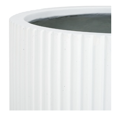 Lucca Planter Pot Set2 — White (Set of 2) — Planters