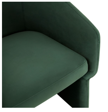 Susie Barrel Back Accent Chair — Forest Green — Accent Chairs