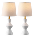 Noven Table Lamp — White (Set of 2) — Table Lamps