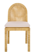 Tojo Cane Roundback Dining Chair — Natural (Set of 2) — Dining Chairs