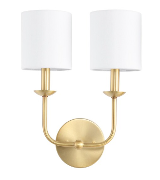 Ferrara Wall Sconce — Gold — Wall Sconces