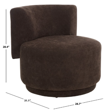 Rhyt Accent Chair — Brown — Accent Chairs