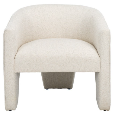 Lahela Accent Chair — Cream — Accent Chairs