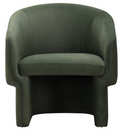 Susie Barrel Back Accent Chair — Olive Green — Accent Chairs
