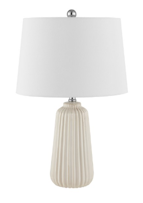 Sawyer Table Lamp — Ivory — Table Lamps