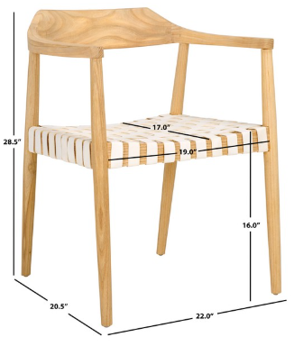 Amycus Accent Chair — Natural — Accent Chairs