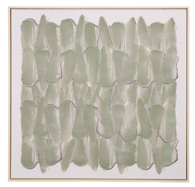 Sage Stone Art — Sage Green — Wall Art