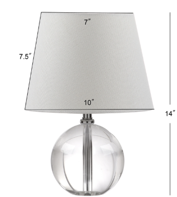 Mable Table Lamp — Clear — Table Lamps