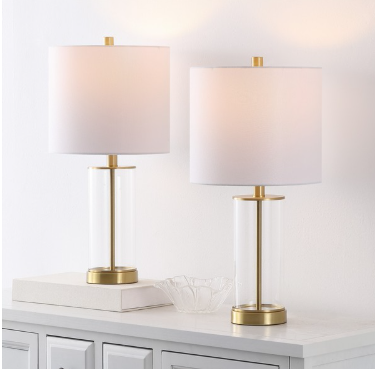 Anders Table Lamp — Clear (Set of 2) — Table Lamps