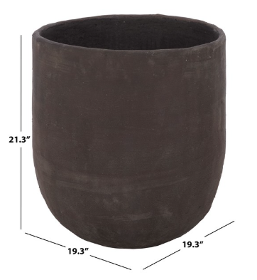 Cana Large Planter Pot — Brown — Planters