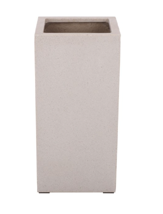 Marcy Pedestal Planter — Beige — Planters