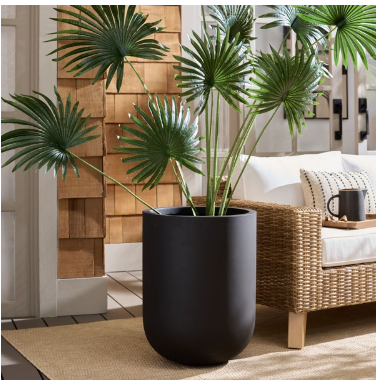Ethan Planter Pot — Black — Planters