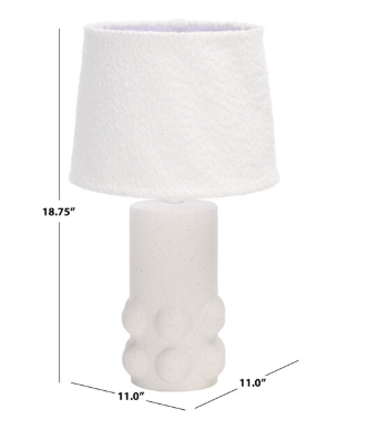 Joss Table Lamp — White — Table Lamps
