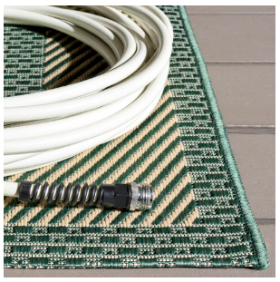 Courtyard Rug — Green — Rugs