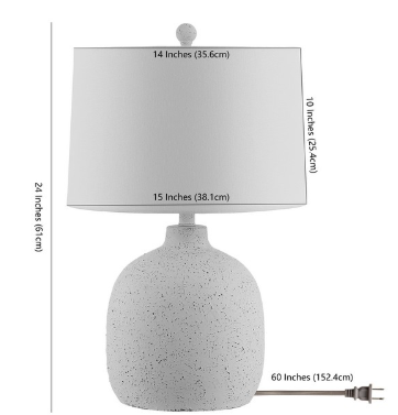 Veleri Table Lamp — White — Table Lamps