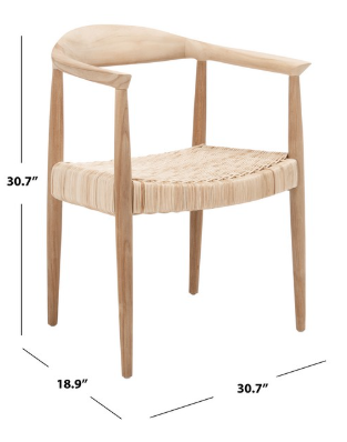 Renga Accent Chair — Unfinished Natural — Accent Chairs