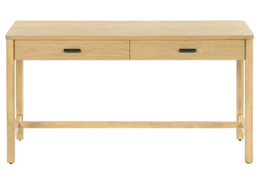 Jaylessa 2 Drawer Desk — Natural — Desks