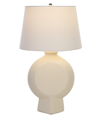 Alena Table Lamp — White — Table Lamps