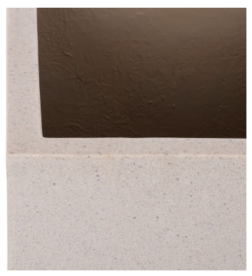 Marcy Low Wide Planter — Beige — Planters