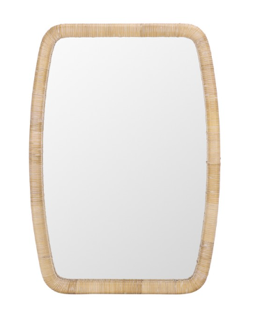 Lani 21.26" Wall Mirror — Natural — Mirrors