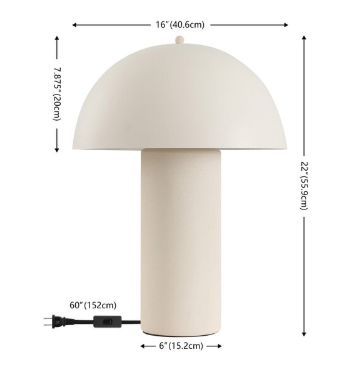 Masson Table Lamp — Sand — Table Lamps