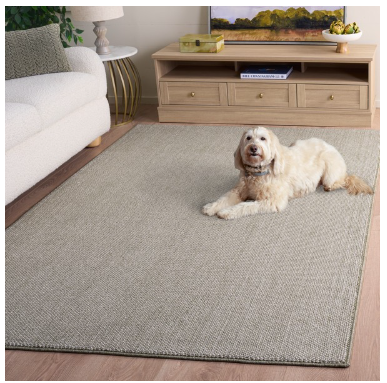 River Rug — Green — Rugs