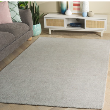 Abstract Rug — Silver — Rugs