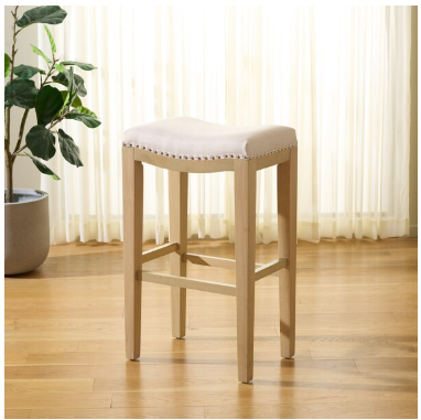 Amabi Barstool — Cream — Barstools