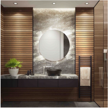 Ashden LED Mirror — Silver — Mirrors