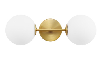 Hymn Wall Sconce — Brass — Wall Sconces