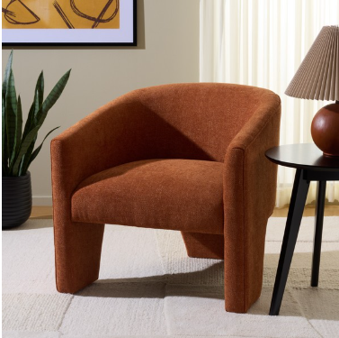 Lahela Accent Chair — Terracotta — Accent Chairs