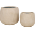Kane Planter Pot — Beige (Set of 2) — Planters