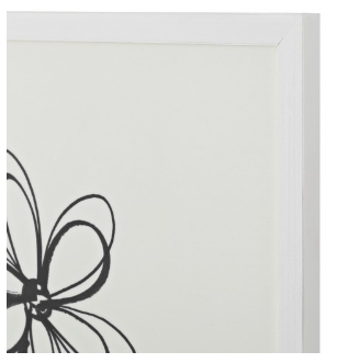 Signed: Springtime framed Wall Art — Black — Wall Art